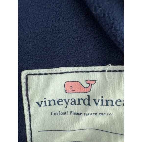 Vineyard Vines Blue Performance Weekend Puffer Vest boys Size Large - Picture 6 of 8